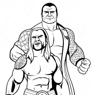 Wwe Coloring Page 66950-55258