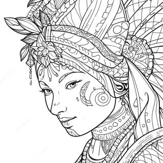 Genya Coloring Pages