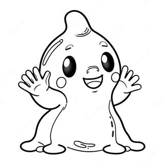 Cute Goo Goo Gaga Character Coloring Page 67032-55321