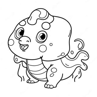 Cute Goo Goo Gaga Character Coloring Page 67032-55322