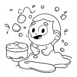 Colorful Oobleck Adventure Coloring Page 67042-55343