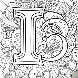 Letter L Coloring Page 67061-55352