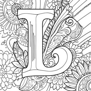 Lively Letter L Coloring Page 67062-55357