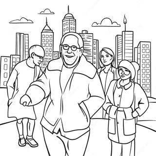 Colorful New City Catechism Characters Coloring Page 67112-55392