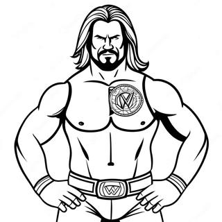 Wwe Coloring Page 67121-55396