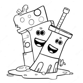 Numberblocks 1000 Coloring Page 67142-55411