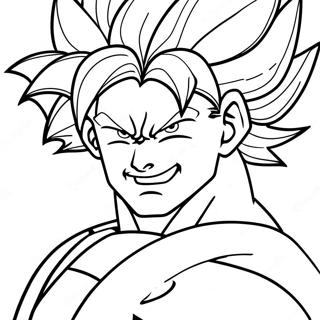 Broly Coloring Page 6714-5459