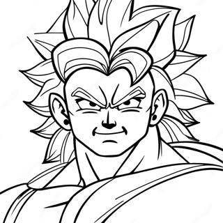 Broly Coloring Page 6714-5460