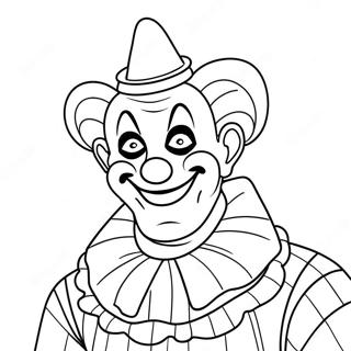 Icp Clown Character Coloring Page 67153-55415