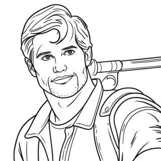 Self Portrait Template Coloring Page 67182-55430