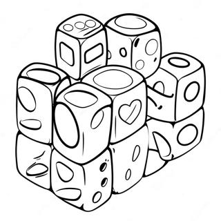 Colorful Duplo Blocks Coloring Page 67223-55466