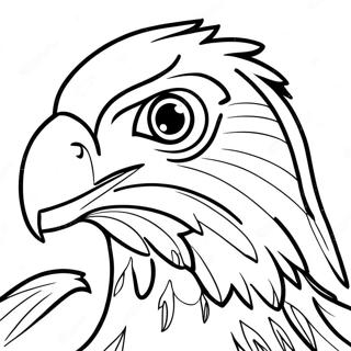 Falcon Coloring Page 67232-55476