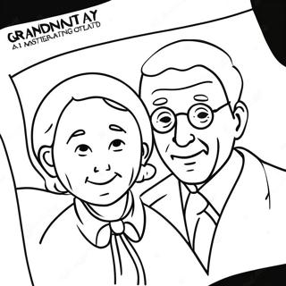 Grandparents Day Coloring Pages