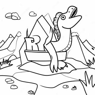 Ark Survival Evolved Coloring Pages