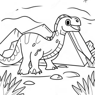 Ark Survival Evolved Logo Coloring Page 67262-55484