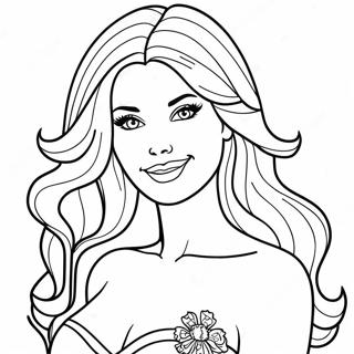 Chelsea Barbie Coloring Page 67272-55506