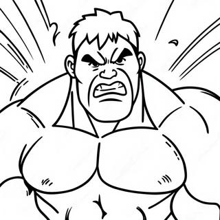 Hulk Among Us Coloring Pages