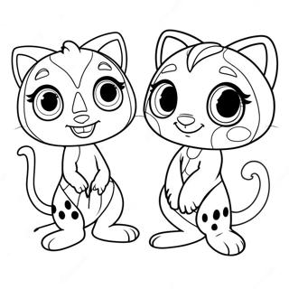 Miraculous Kwamis Coloring Page 67312-55539