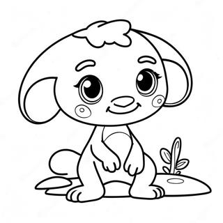 Charming Tikki Kwami Coloring Page 67313-55542