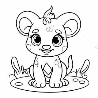 Charming Tikki Kwami Coloring Page 67313-55543