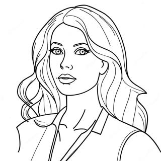 Naomi Lord In Action Coloring Page 67323-55553