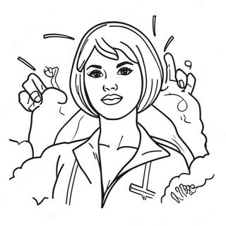 Naomi Lord In Action Coloring Page 67323-55554