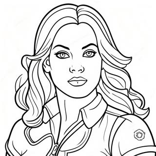 Naomi Lord In Action Coloring Page 67323-55556