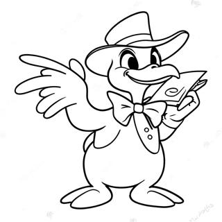 Darkwing Duck In Action Coloring Page 67333-55558