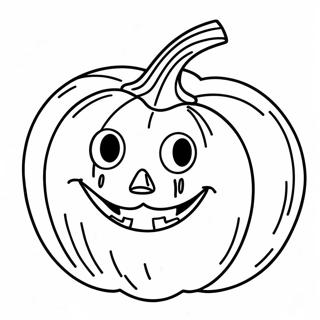 Pumpkin Face Coloring Page 67342-55563