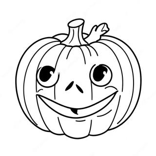 Pumpkin Face Coloring Page 67342-55564