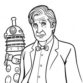 Dr Who Coloring Page 6734-5474