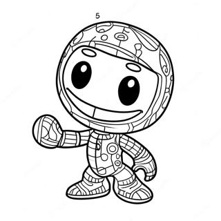 Sackboy Coloring Page 67402-55610