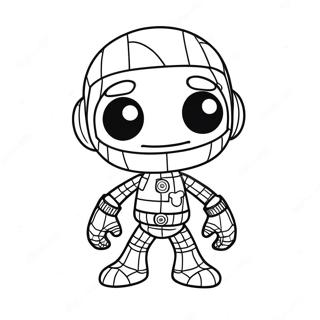 Sackboy Coloring Page 67402-55611