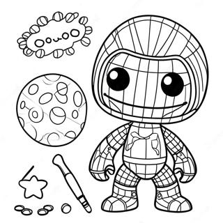 Sackboy Coloring Page 67402-55612