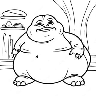 Jabba The Hutt Coloring Page 67412-55619