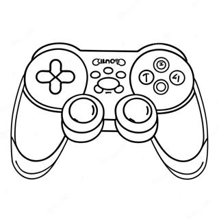 Controller Coloring Page 67442-55628