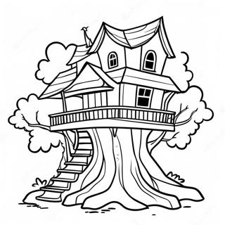 Tree House Mysteries Coloring Page 67462-55642