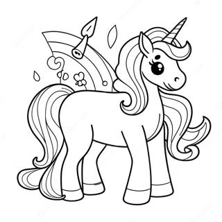 Unicorn Academy Coloring Page 67482-55691