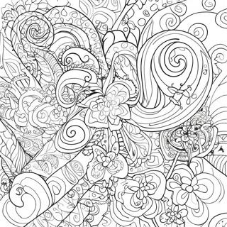 Scribbles And Ink Coloring Page 67492-55675