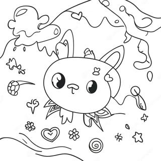 Whimsical Scribbles And Ink Coloring Page 67493-55678