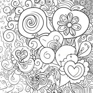 Whimsical Scribbles And Ink Coloring Page 67493-55680