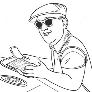 Mike Coloring Page 67512-55704