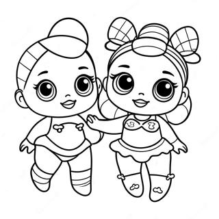 Lol Dolls Coloring Pages