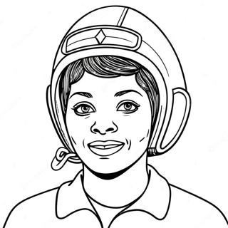 Wilma Rudolph Biography Coloring Page 67542-55727