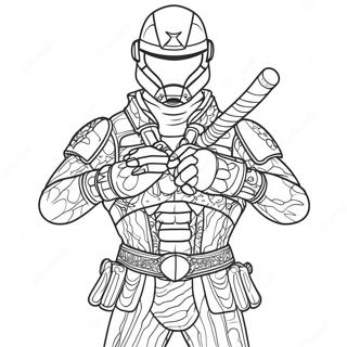 Red X Coloring Page 67552-55735