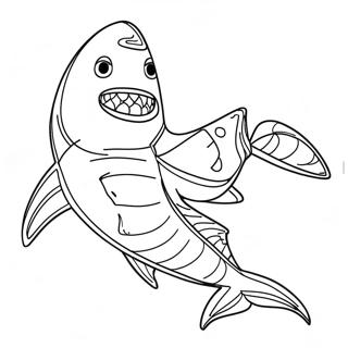 Shark Tale Coloring Pages