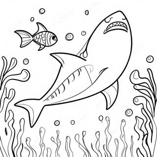 Shark Tale Coloring Page 67562-55731