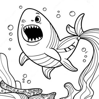 Shark Tale Coloring Page 67562-55732