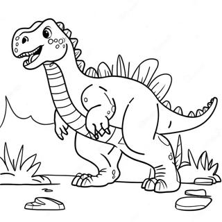 Dino Smashers Coloring Page 67572-55747