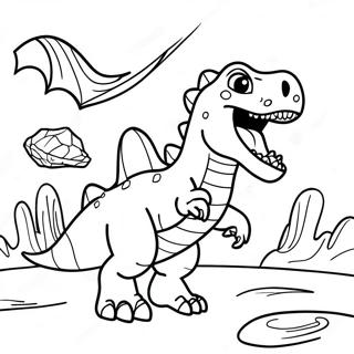 Ferocious Dino Smashers Coloring Page 67573-55755